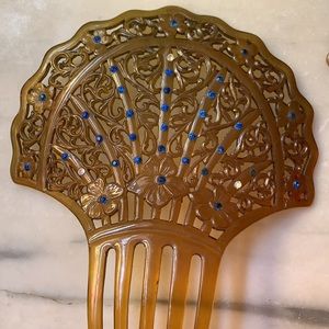 Vintage Celluloid Hair Comb. 🥰